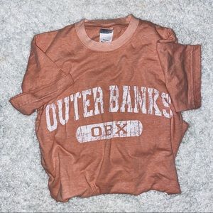 Outer Banks peachy tee